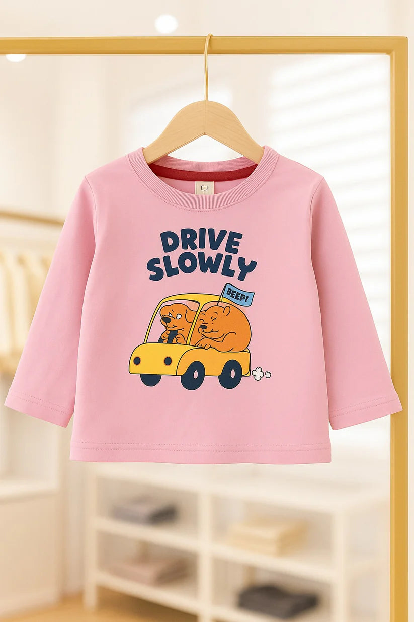 Printed Long Sleeve Shirt-TS012