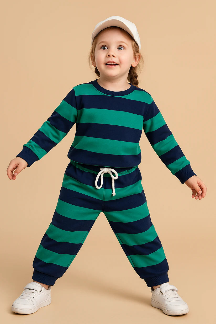 Printed Cotton Jersey Suit-TS021