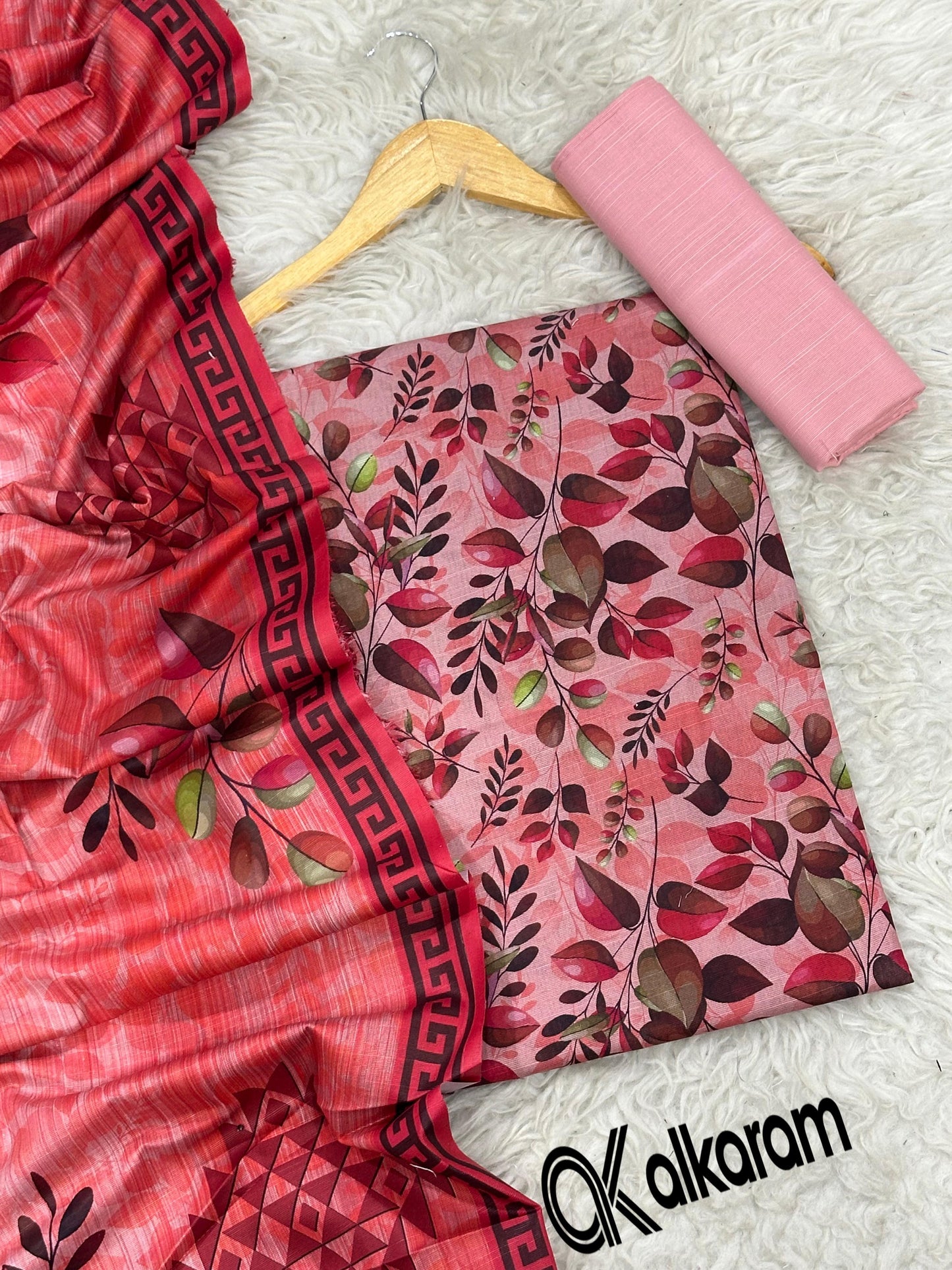 3pc Khaddar Alkaram-ZI003