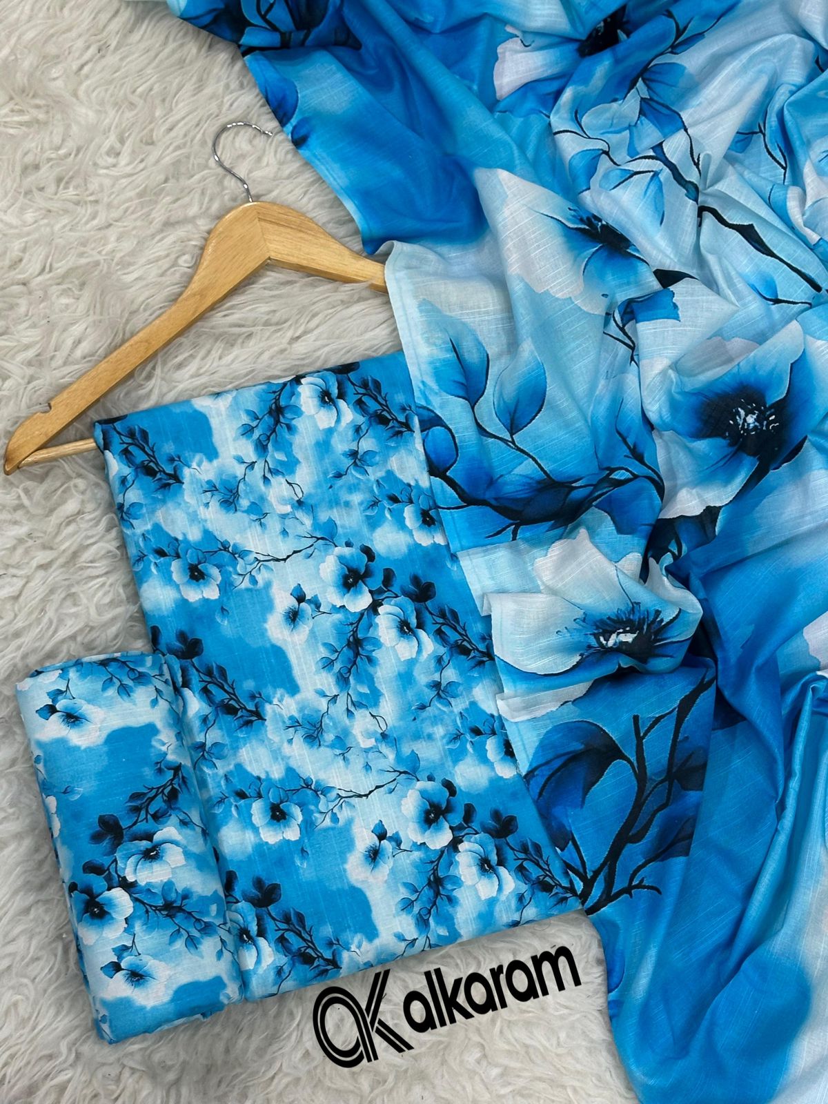 3pc Khaddar Alkaram-ZI033