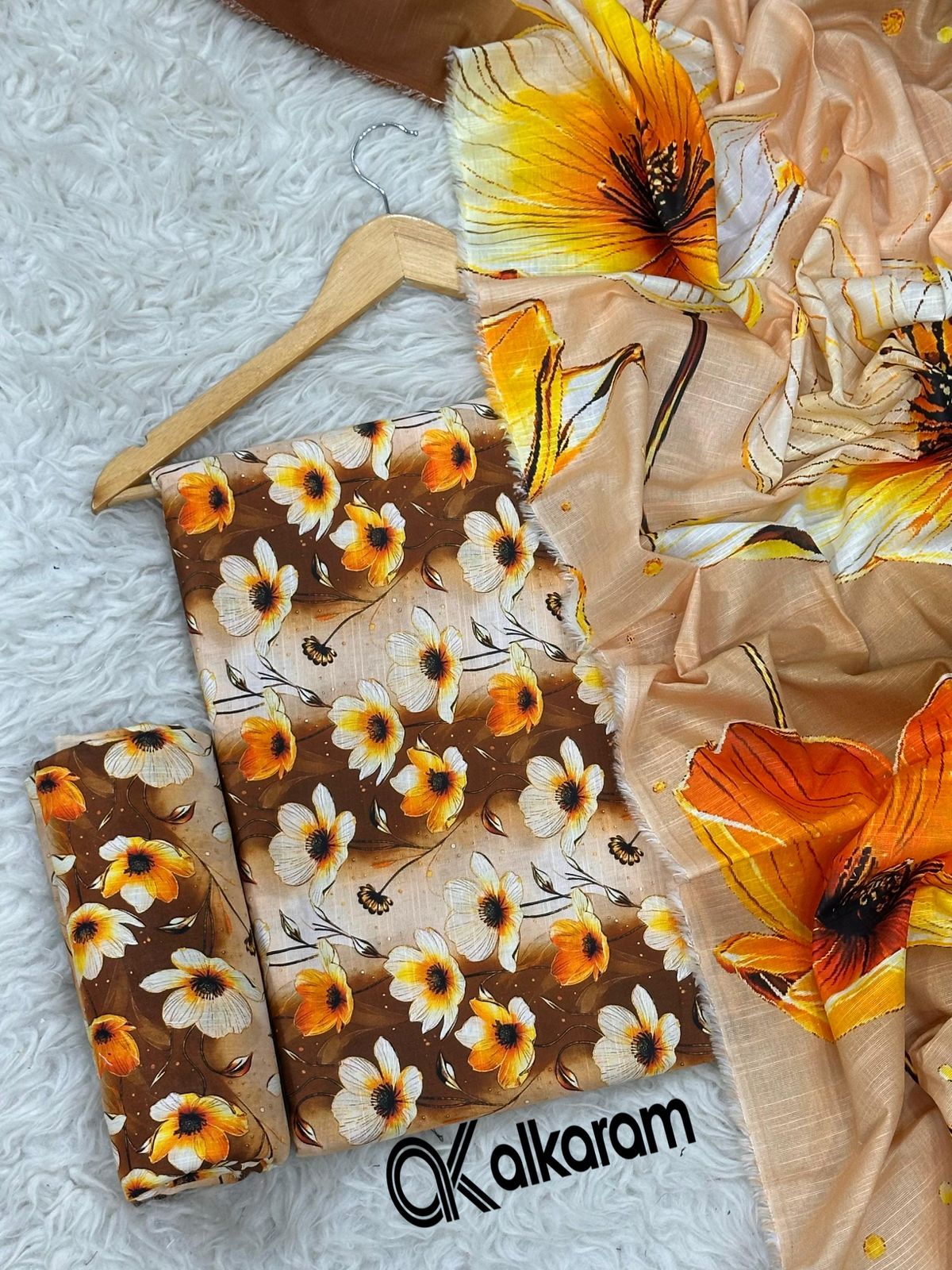 3pc Khaddar Alkaram-ZI028