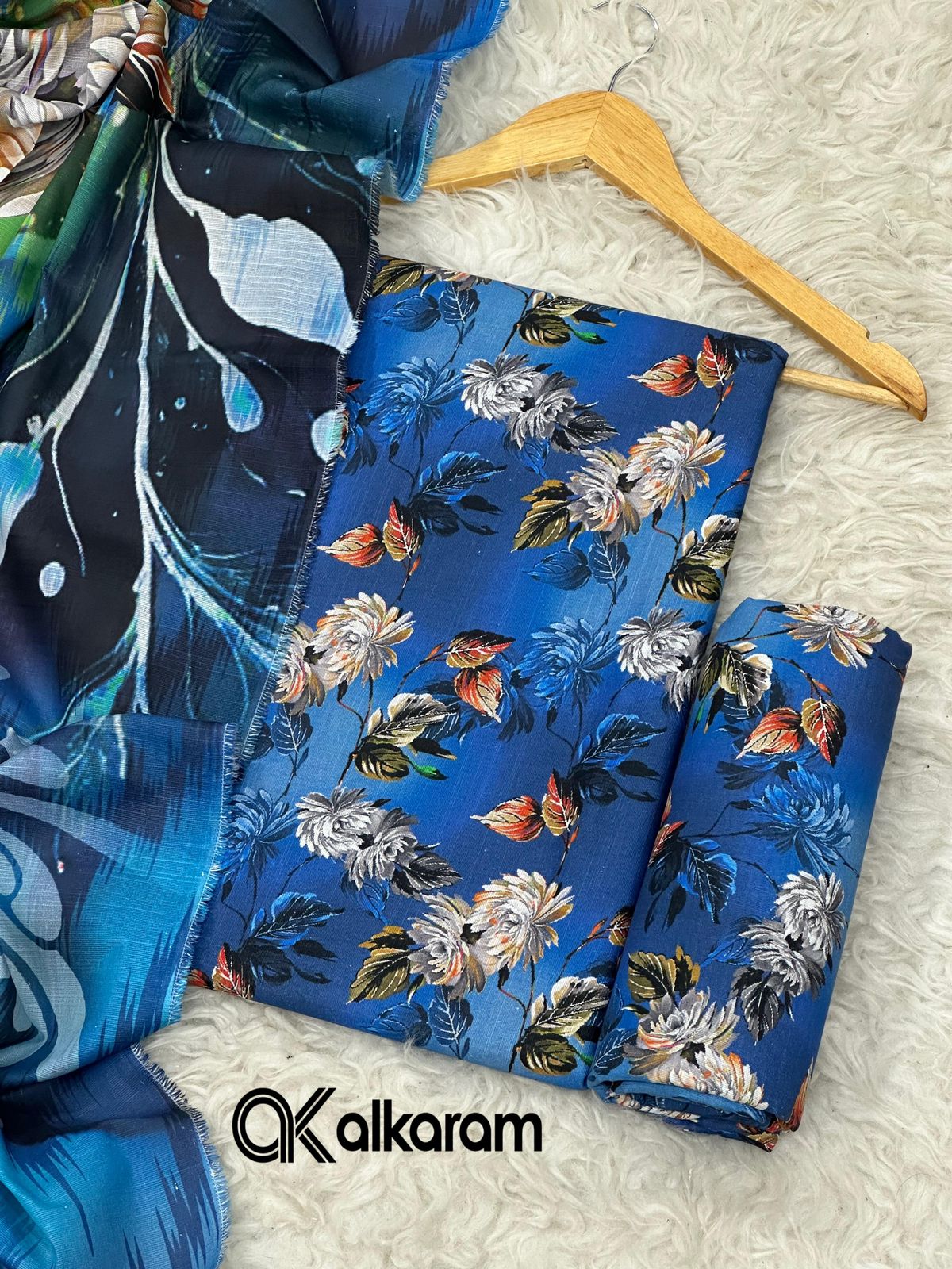 3pc Khaddar Alkaram-ZI037