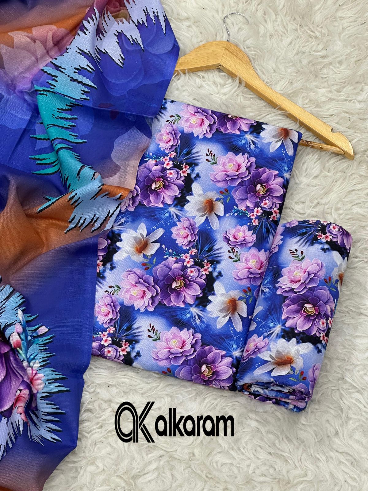 3pc Khaddar Alkaram-ZI038