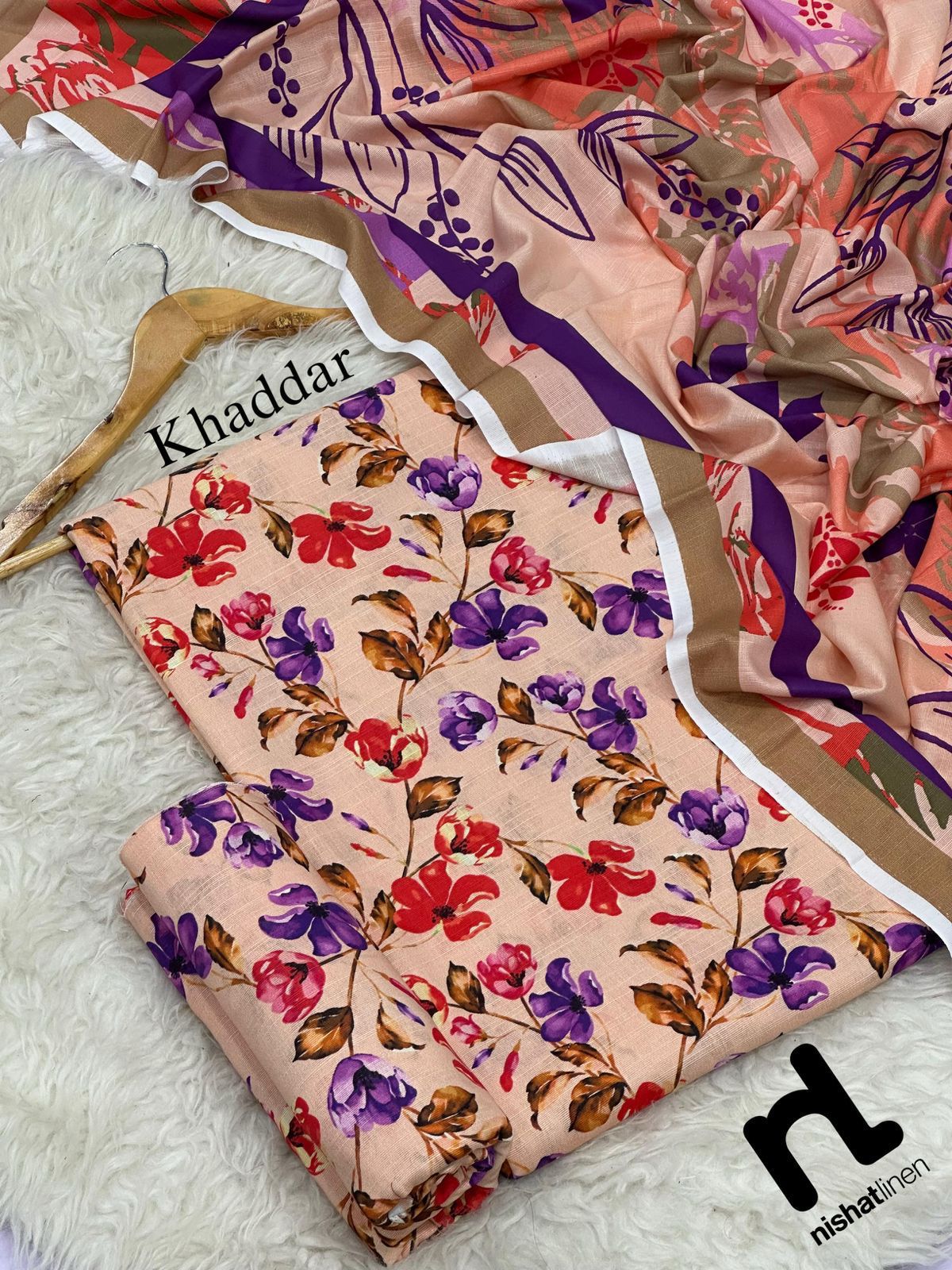 3pc Khaddar Nishat-ZI055