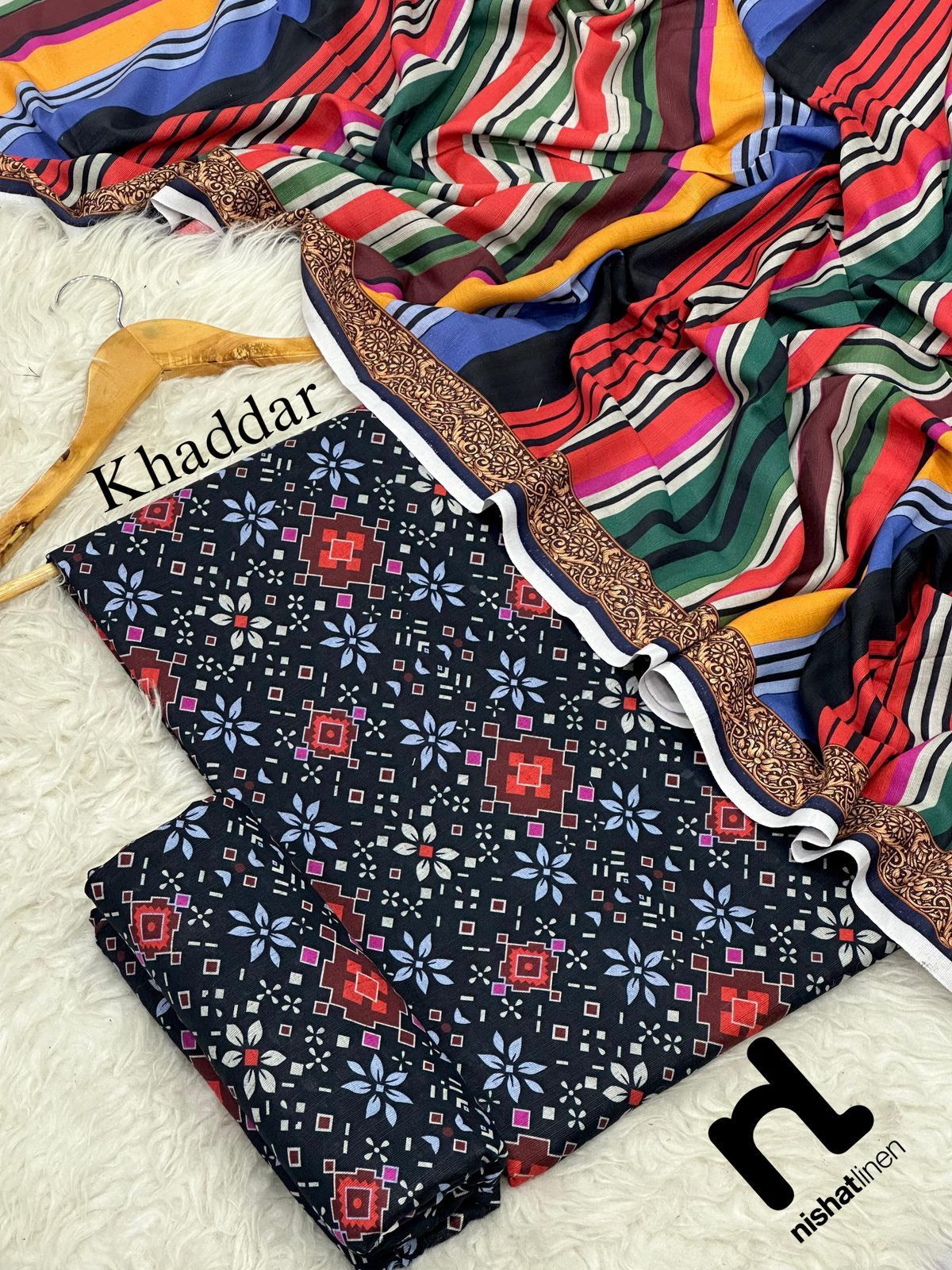 3pc Khaddar Nishat-ZI057