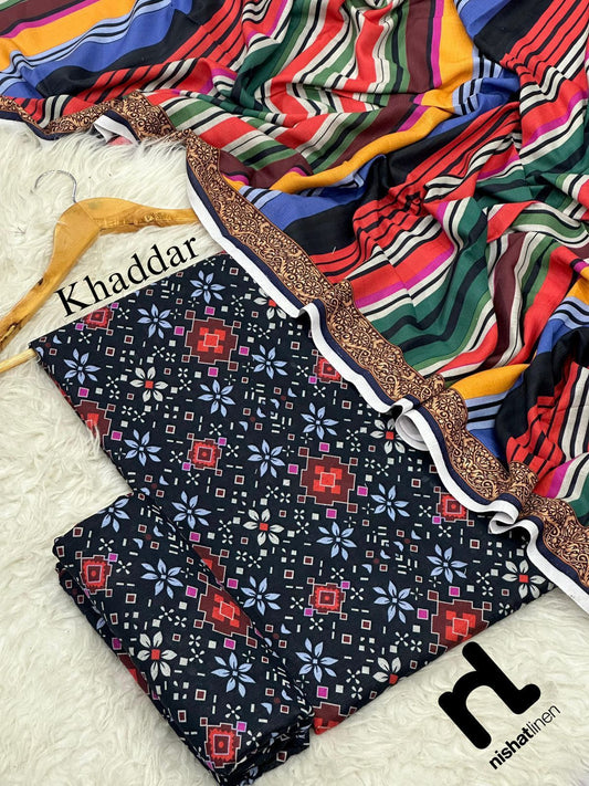 3pc Khaddar Nishat-ZI057