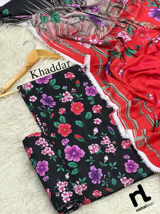 3pc Khaddar Nishat-ZI059