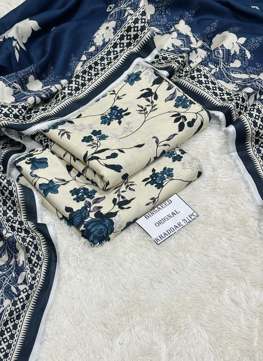 3pc Khaddar Bin Saeed-AH019