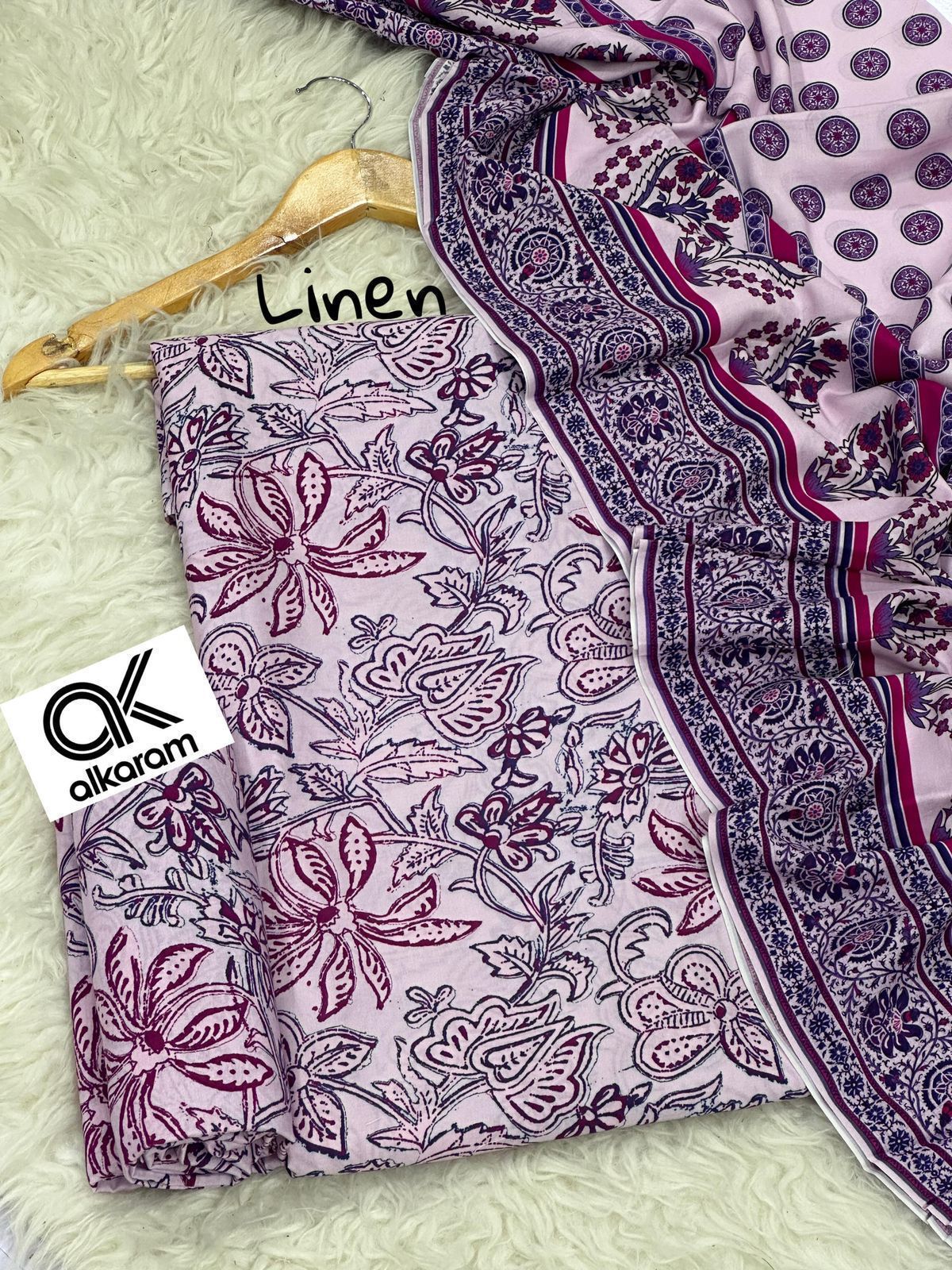 3pc Premium Linen-ZI013