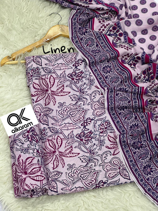 3pc Premium Linen-ZI013