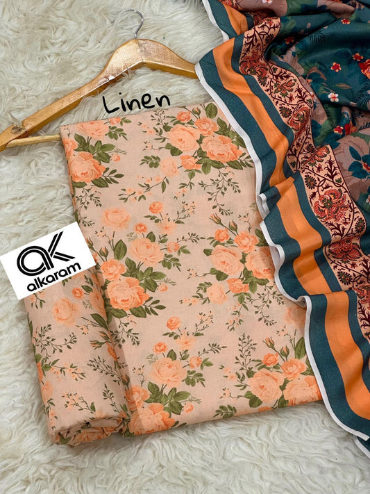 3pc Premium Linen-ZI015