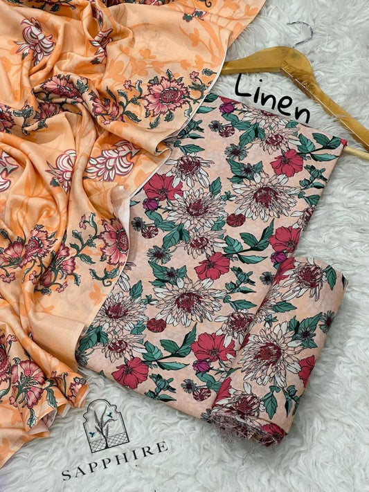 3pc Premium Linen-ZI025