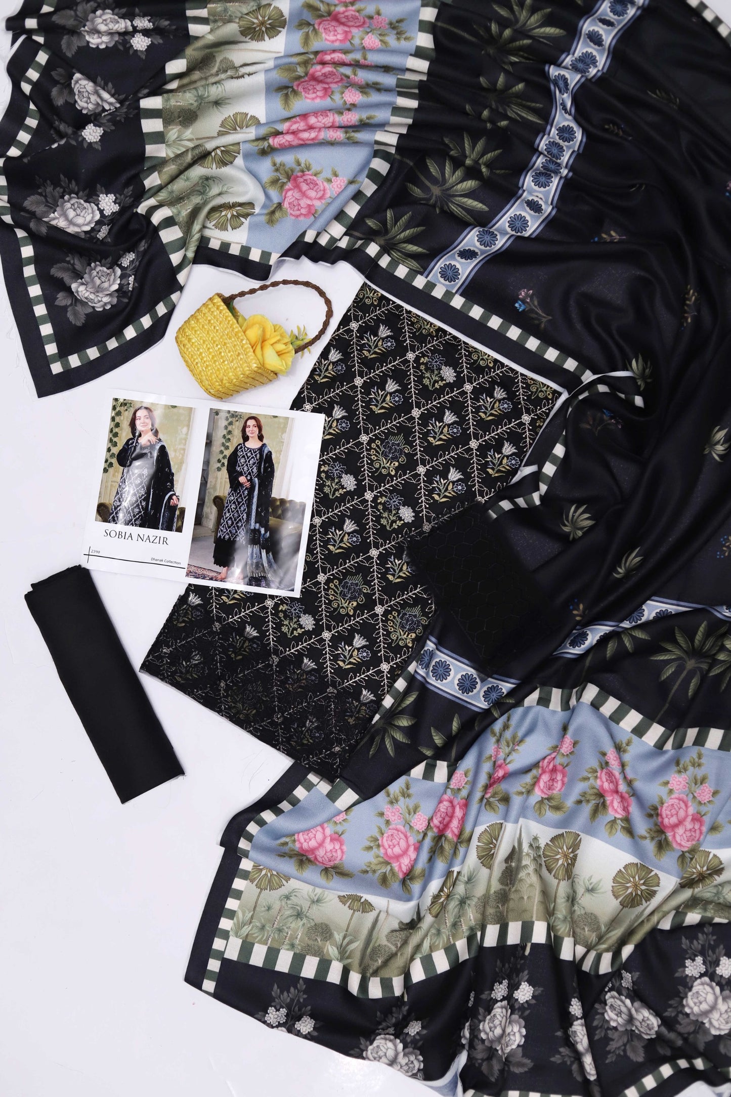 3pc Dhanak Maria B-SD005