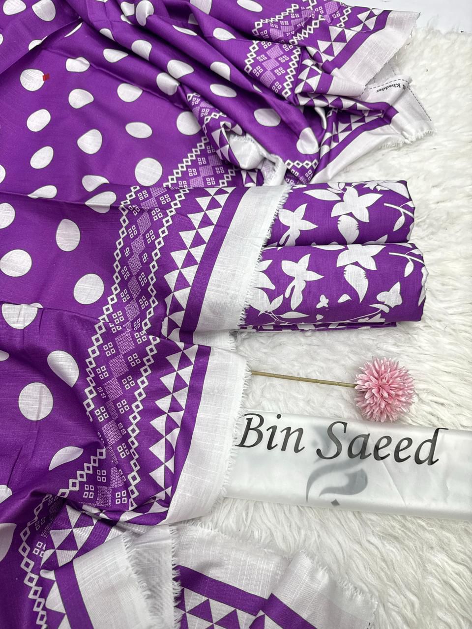 3pc Khaddar Bin Saeed-FF009