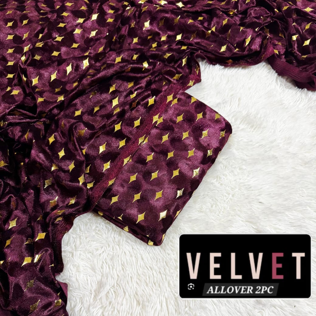 Imported Allover Velvet-EM007