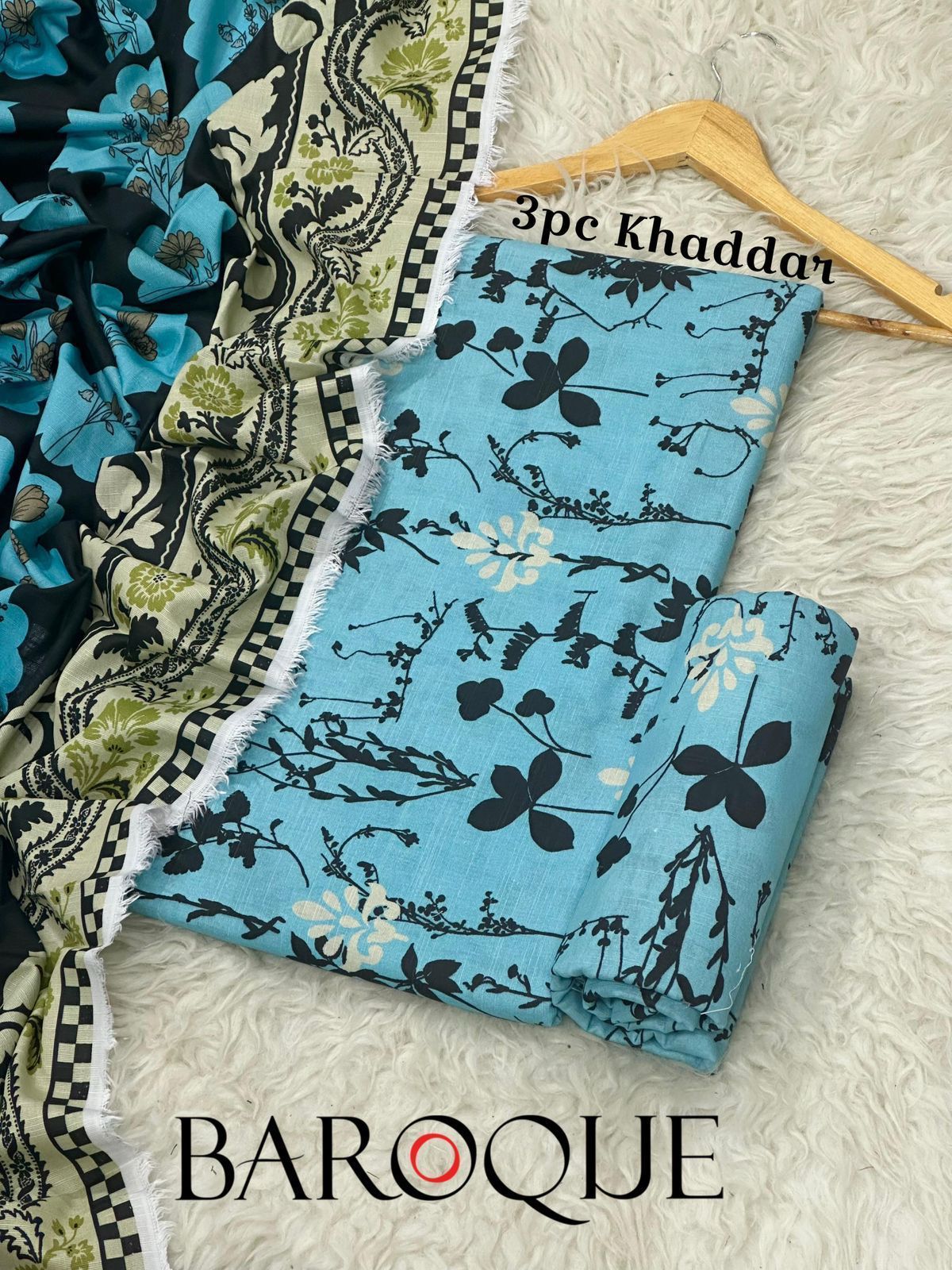 3pc Khaddar Baroque-ZI009