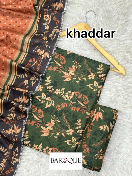 3pc Khaddar Baroque-ZI016