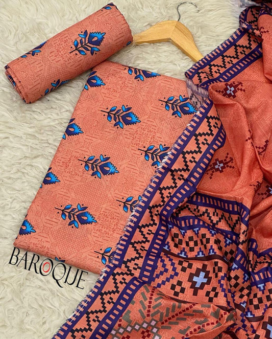 3pc Khaddar Baroque-ZI028