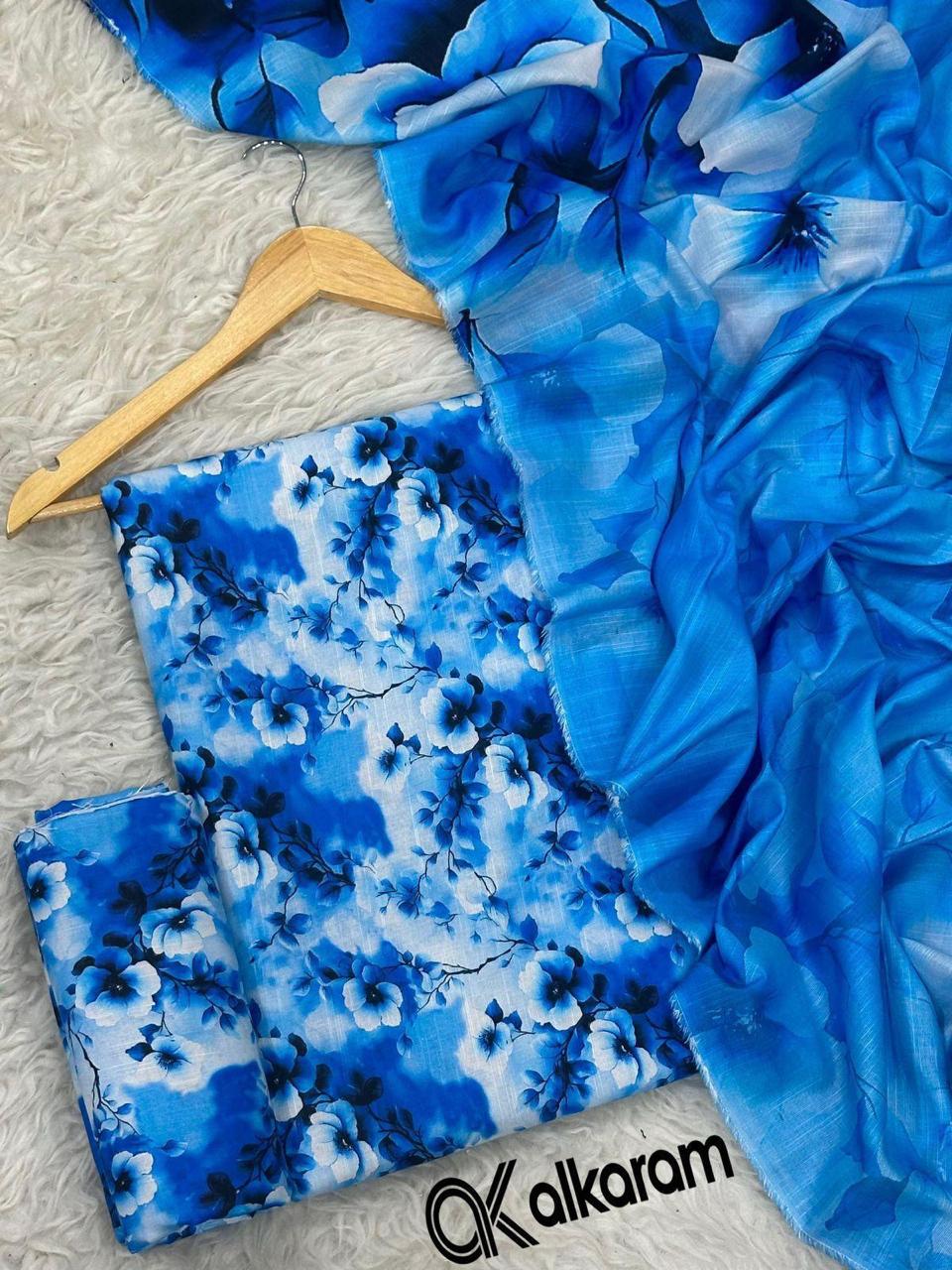 3pc Khaddar Alkaram-ZI008