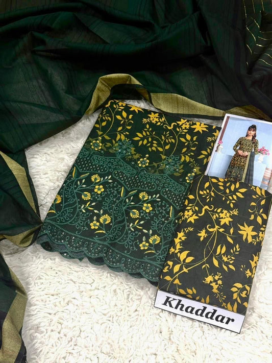3pc Khaddar Bint e Naaz-ZI012