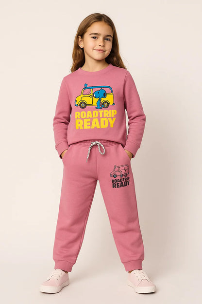 Printed Cotton Jersey Suit-TS023