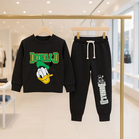 Printed Cotton Jersey Suit-TS001