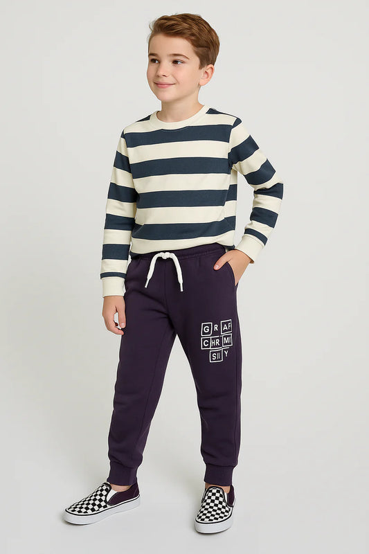 Printed Cotton Jersey Suit-TS011