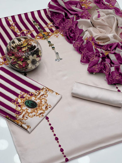 3pc Samooz Silk-AS033