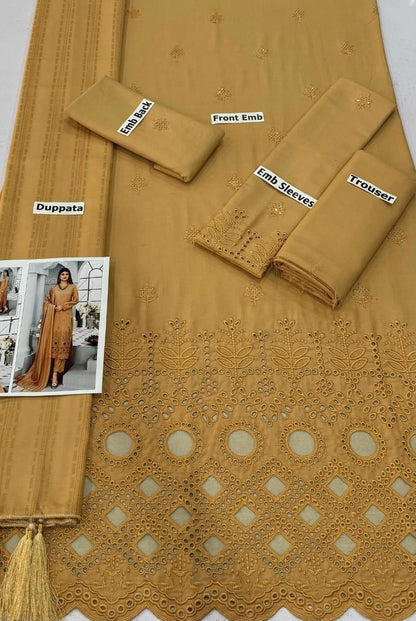 3pc Dhanak Bint e Naaz-ZI002