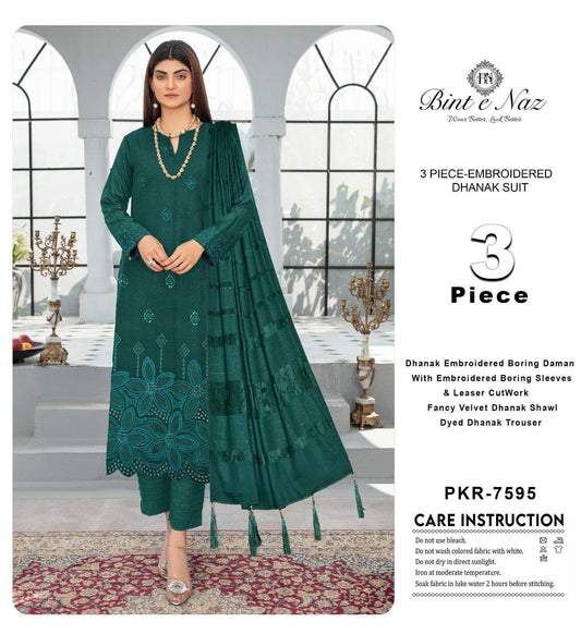 3pc Dhanak Bint e Naaz-ZI005