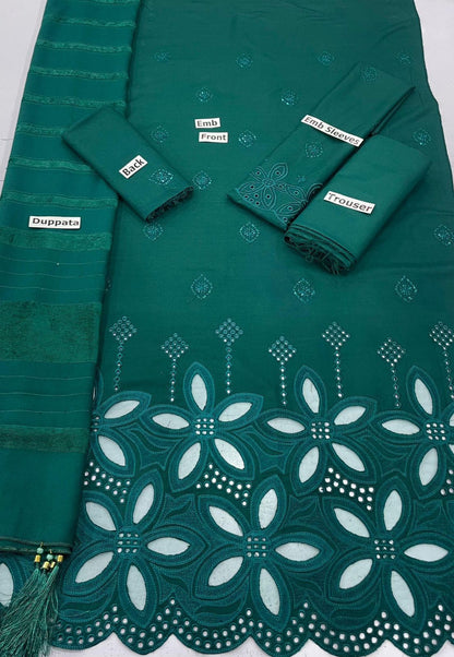 3pc Dhanak Bint e Naaz-ZI005