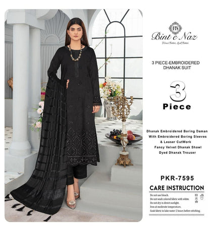 3pc Dhanak Bint e Naaz-ZI008