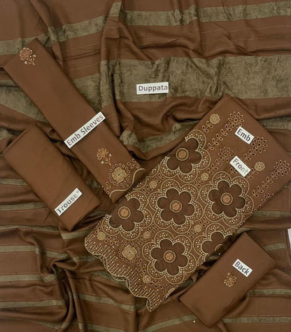 3pc Dhanak Bint e Naaz-ZI011