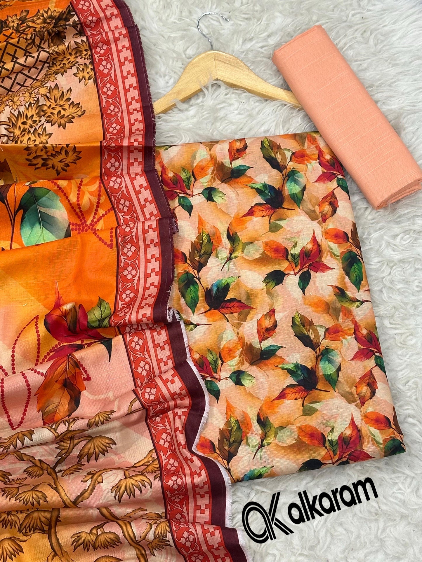 3pc Khaddar Alkaram-ZI002