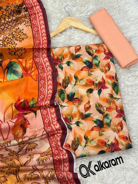 3pc Khaddar Alkaram-ZI002