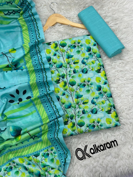 3pc Khaddar Alkaram-ZI006