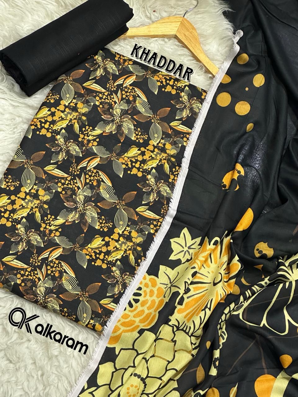 3pc Khaddar Alkaram-ZI017