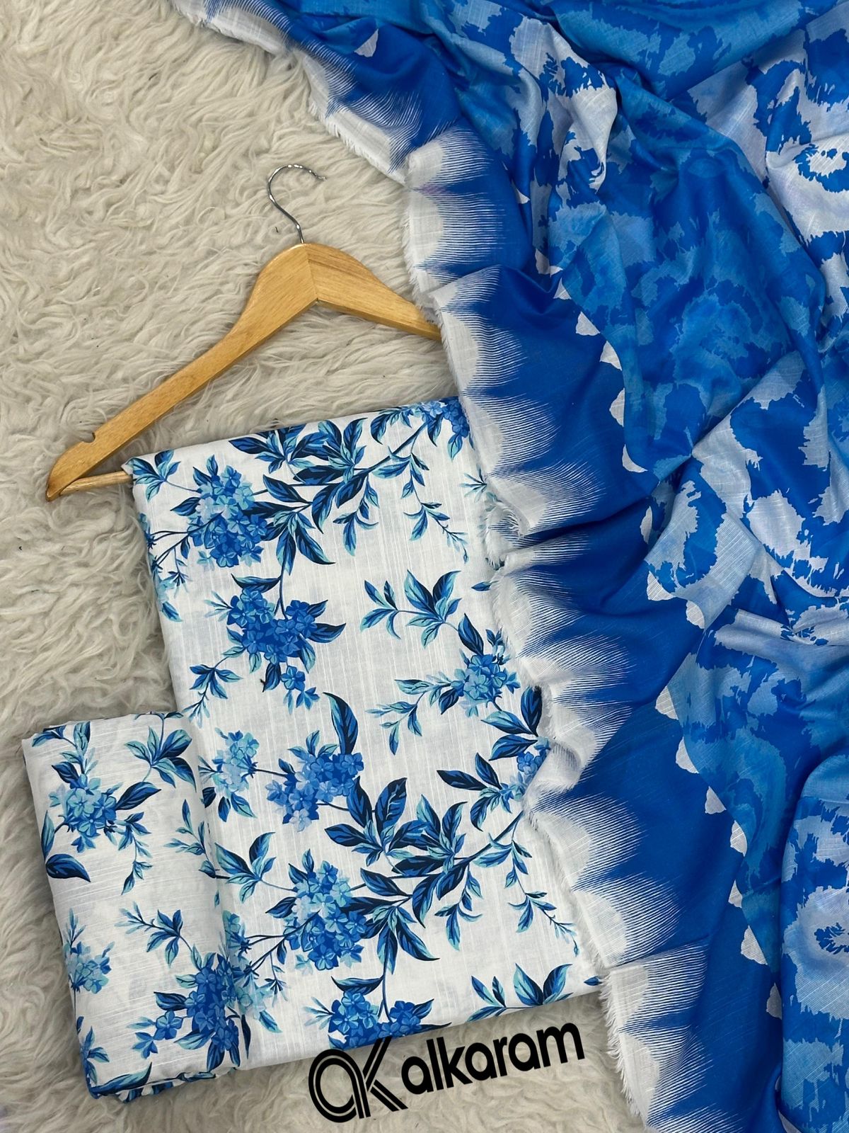 3pc Khaddar Alkaram-ZI025