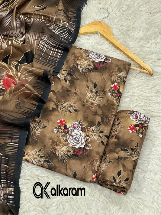 3pc Khaddar Alkaram-ZI040