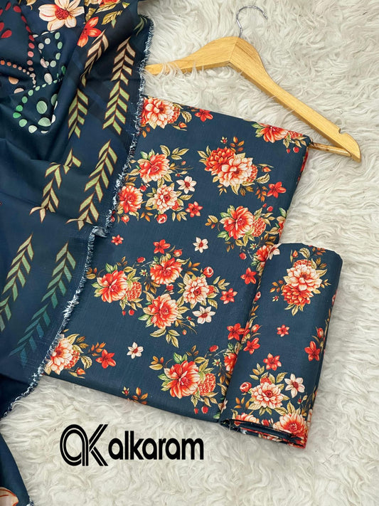 3pc Khaddar Alkaram-ZI042