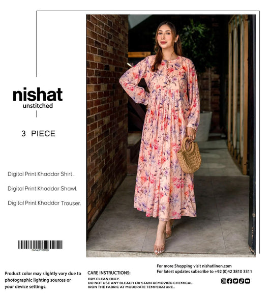 3pc Khaddar Nishat-ZI055