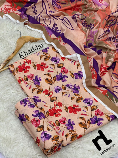 3pc Khaddar Nishat-ZI055