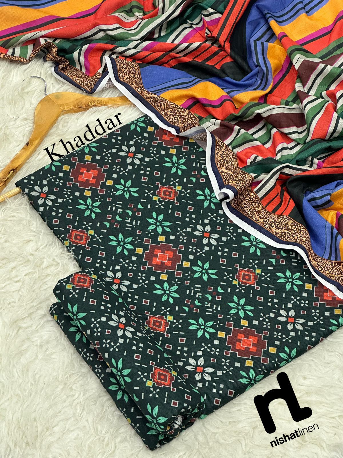 3pc Khaddar Nishat-ZI060