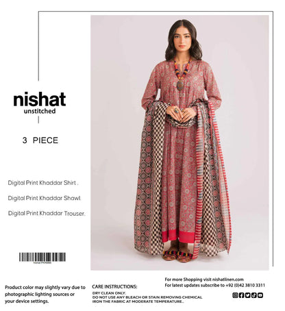 3pc Khaddar Nishat-ZI058