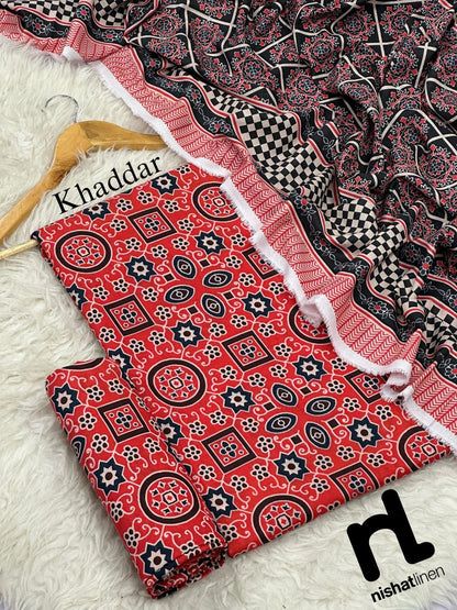 3pc Khaddar Nishat-ZI058