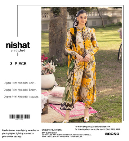 3pc Khaddar Nishat-ZI062
