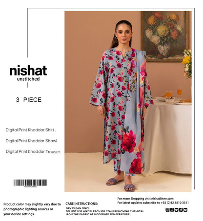 3pc Khaddar Nishat-ZI063