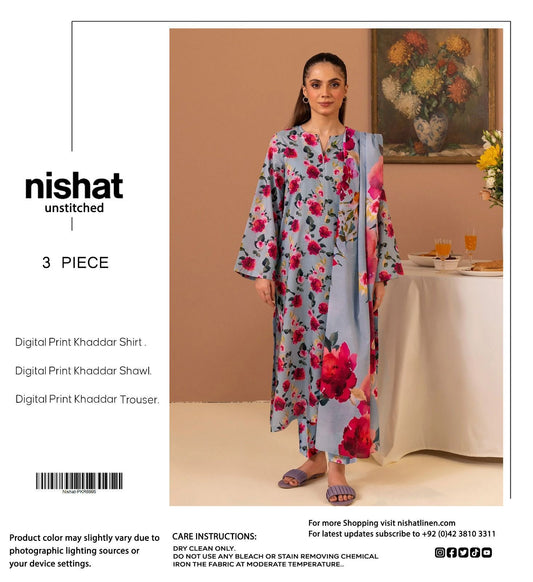 3pc Khaddar Nishat-ZI063