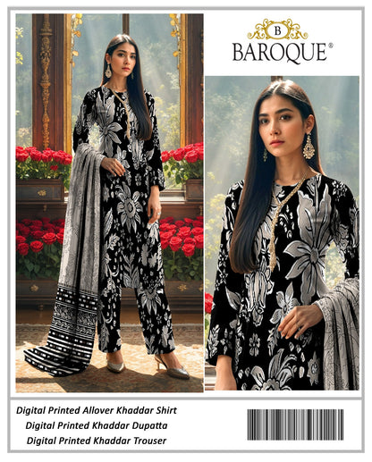 3pc Khaddar Baroque-AS002