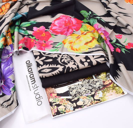 3pc Khaddar Alkaram-AS023